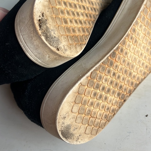 Steve Madden ‘Wrangle’ Black Suede Leather Heel Sneaker - size 7.5 - Picture 8 of 10